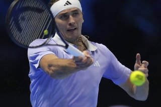 Alexander Zverev s'est montré solide lundi à Turin KEYSTONE/AP/Antonio Calanni
